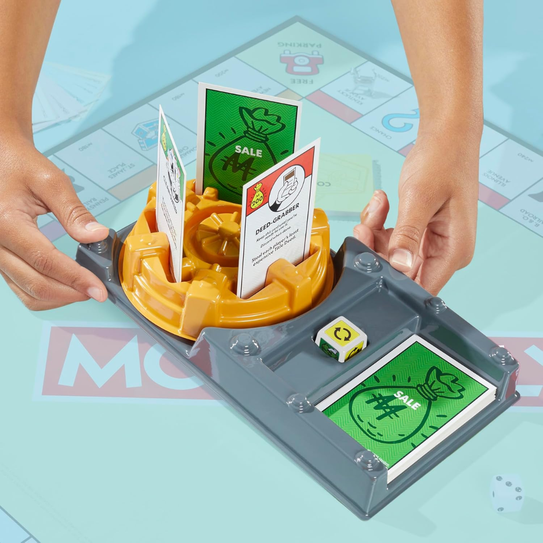 Monopoly Buy Everything Expansion | Add More Fun to Classic Monopoly Game and Play Faster | Ages 8+ | 2-6 Players | 40 Mins. | Family Board Games | Birthday Gift for Kids