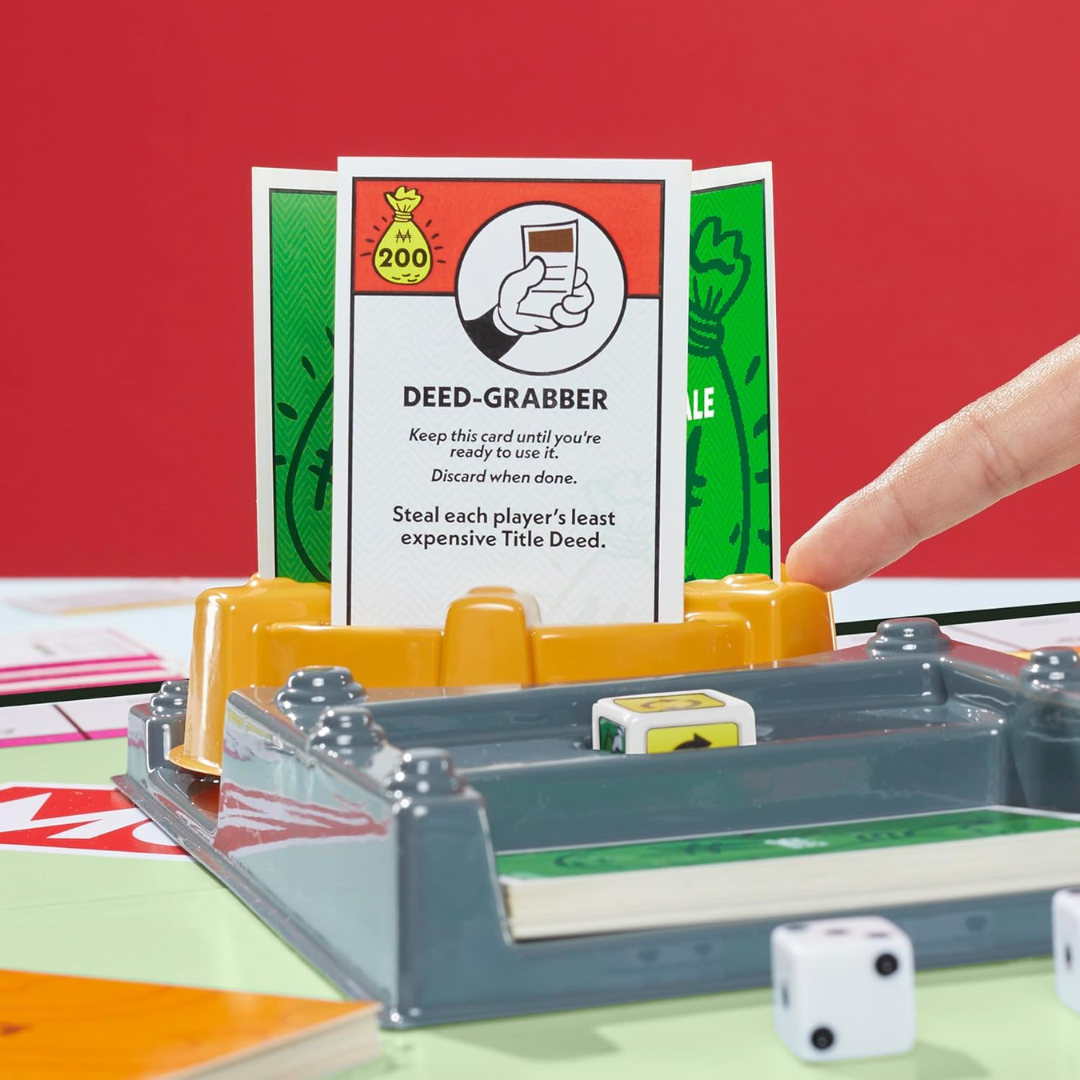 Monopoly Buy Everything Expansion | Add More Fun to Classic Monopoly Game and Play Faster | Ages 8+ | 2-6 Players | 40 Mins. | Family Board Games | Birthday Gift for Kids