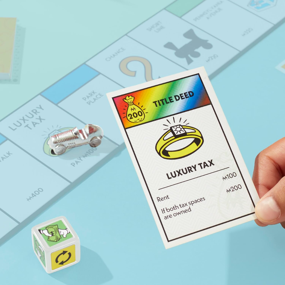Monopoly Buy Everything Expansion | Add More Fun to Classic Monopoly Game and Play Faster | Ages 8+ | 2-6 Players | 40 Mins. | Family Board Games | Birthday Gift for Kids
