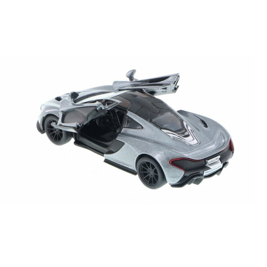 McLaren P1 (Dark Grey) Kinsmart 1:36| 5'' Die Cast Metal, Doors Openable, Pull Back Action |