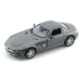 Mercedes-Benz SLS AMG (Grey) Kinsmart 1:36| 5'' Die Cast Metal, Doors Openable, Pull Back Action |