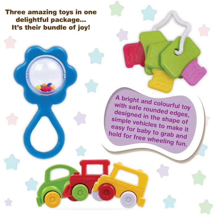 Funskool Giggles Plastic Gift Set Mini - Multicolor