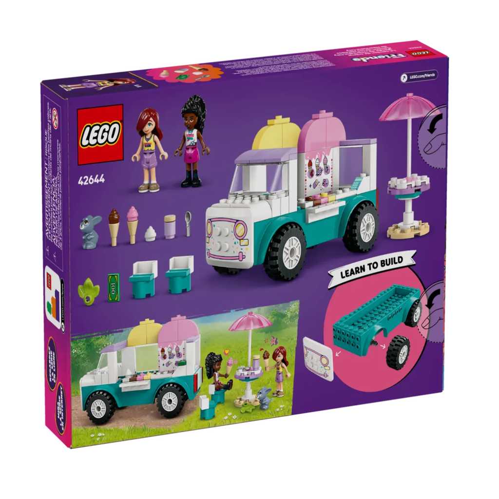 Lego 42644 Friends Heartlake City Ice Cream Truck (92 Pieces)