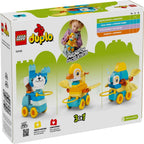 Lego 10448 Duplo 3in1 Animals On Wheels (58 Pieces)