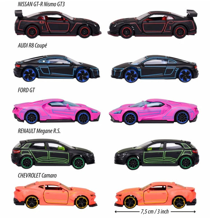 Light Racer Giftpack - 5 Pieces Majorette