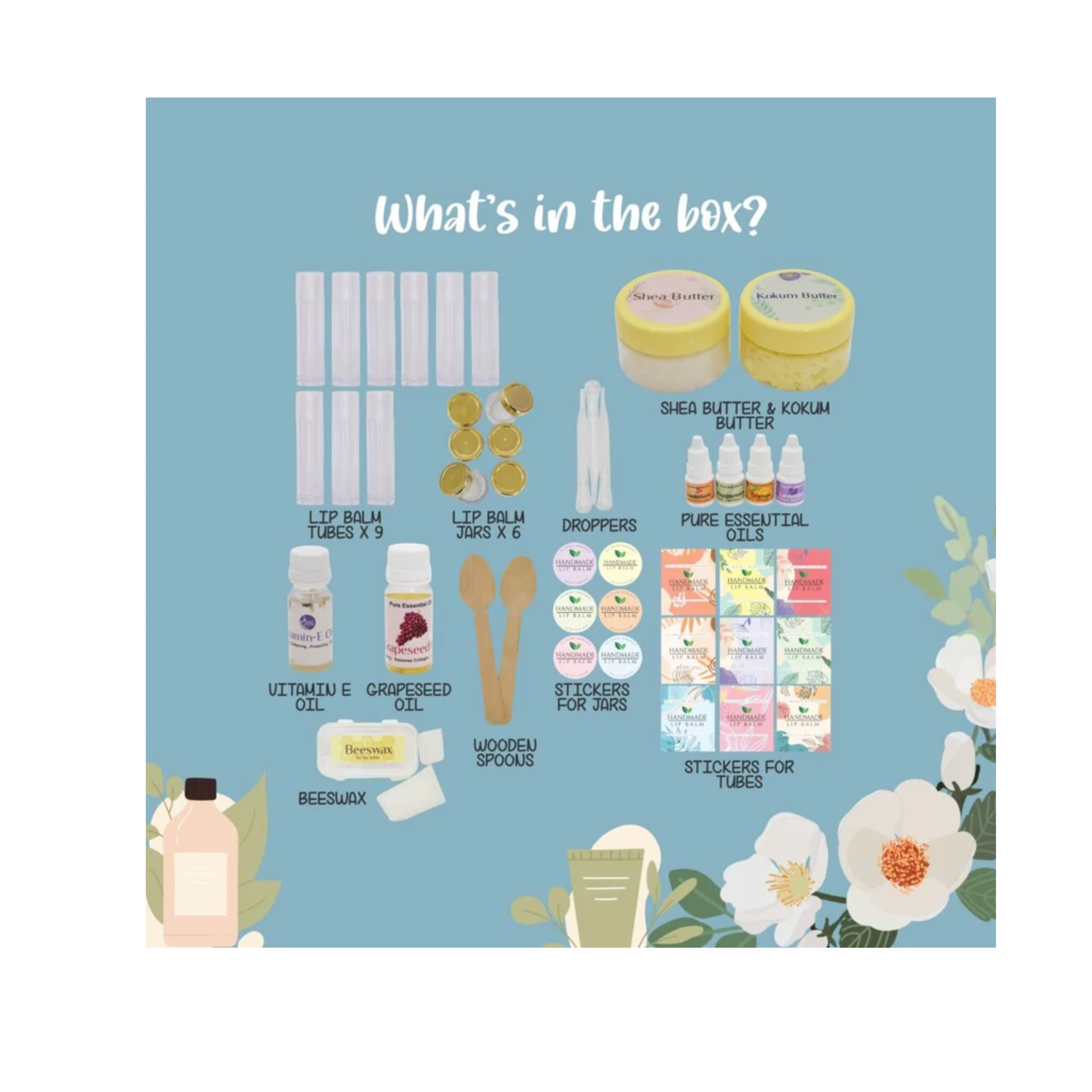 Kalakaram DIY Lip Balm Kit