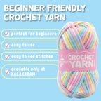 Crochet Kit for Beginners | Cuddly Critters Amigurumi Kit | Make Unicorn Toy | Age: 12+ Years