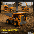 L.O.T Cars Rumble - 1:64 Scale Tabletop RC Dumptruck