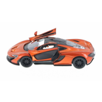McLaren P1 (Orange) Kinsmart 1:36| 5'' Die Cast Metal, Doors Openable, Pull Back Action |