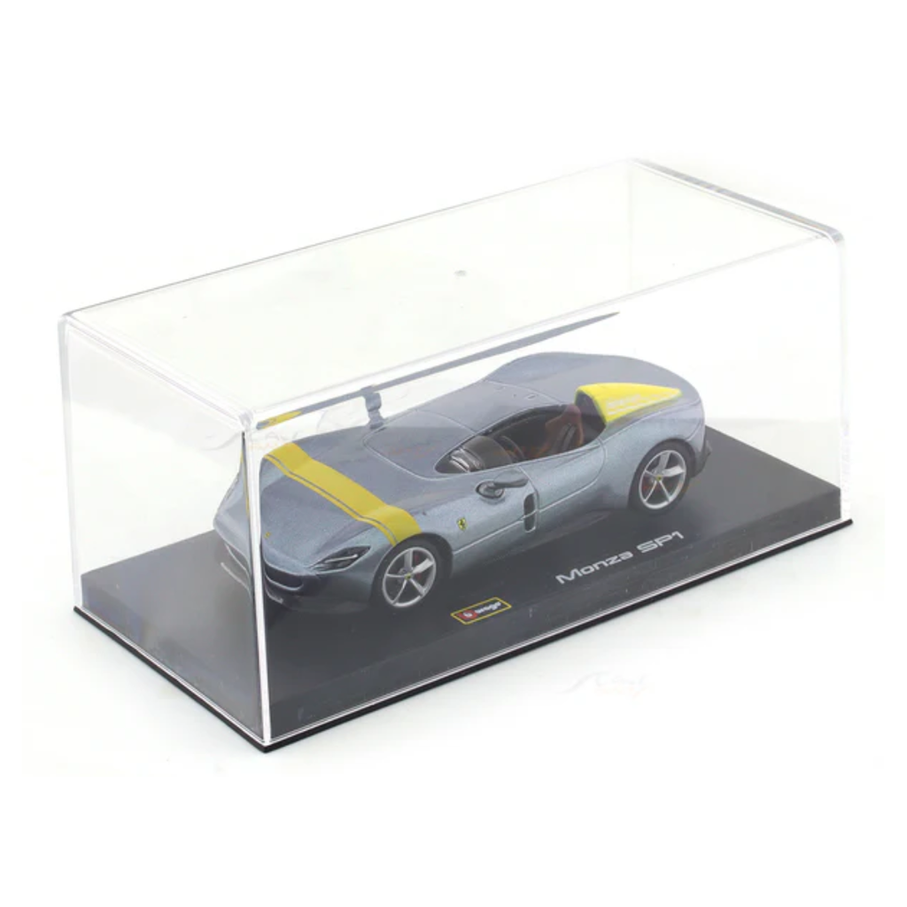 Ferrari Monza SP1 Silver 1:43 Bburago Signature diecast scale model car
