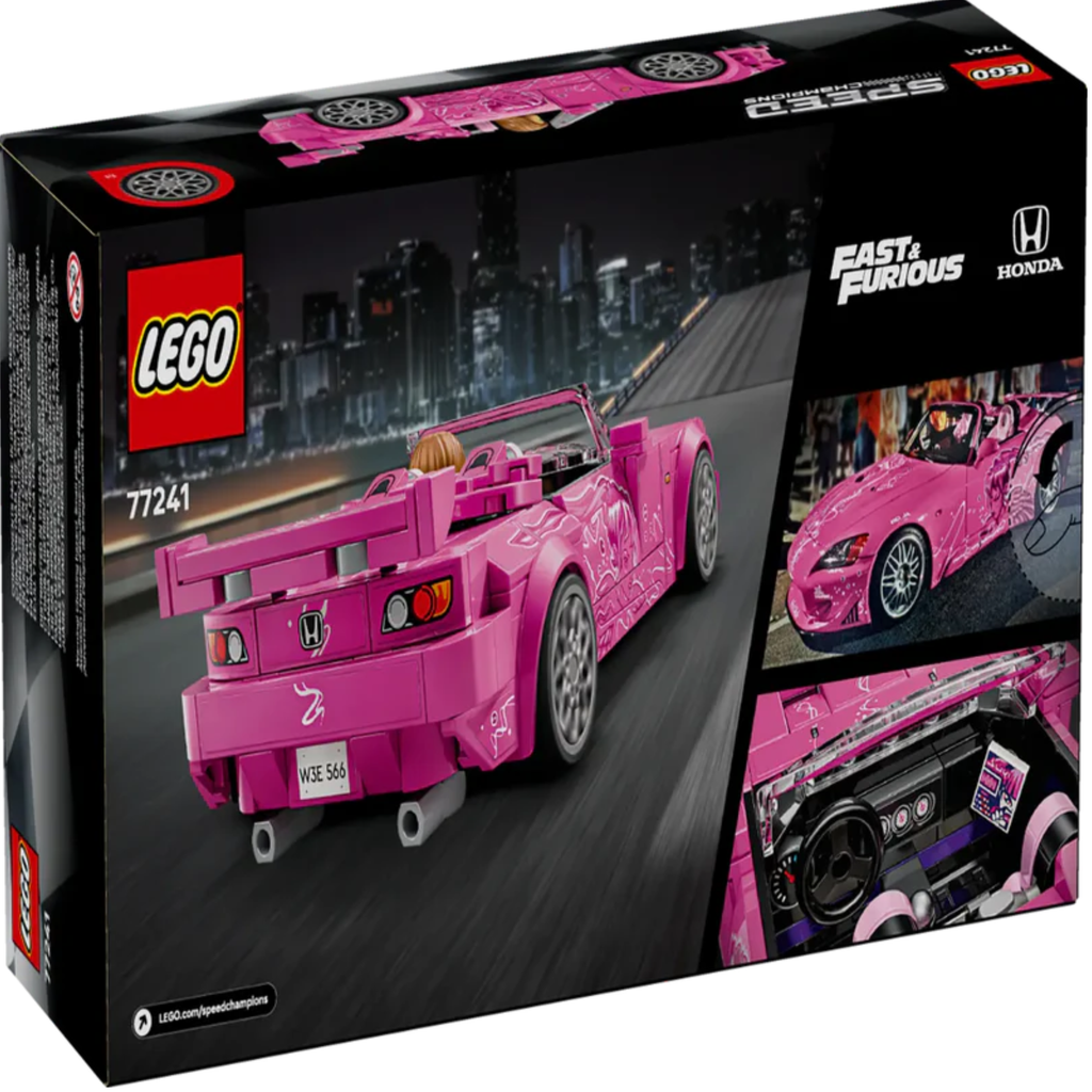 Lego 77241 Speed Champions 2 Fast 2 Furious Honda S2000 (300 Pieces)