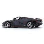 La Ferrari Aperta Black 1:43 Bburago Signature diecast scale model car