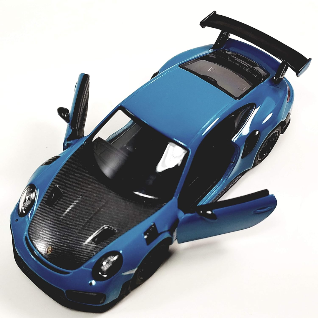 Porsche 911 GT2 RS 1:36  blue Kinsmart
