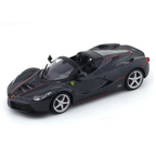 La Ferrari Aperta Black 1:43 Bburago Signature diecast scale model car