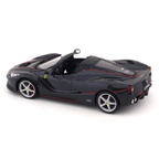 La Ferrari Aperta Black 1:43 Bburago Signature diecast scale model car