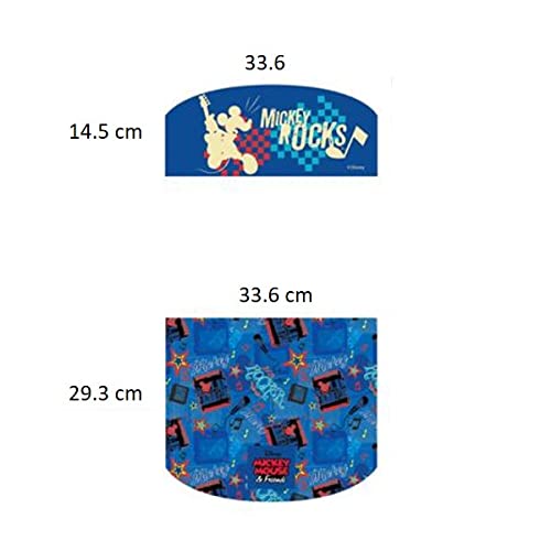 Ramson Adjustable Table & Chair Set with Mickey Graphic Print for Kids