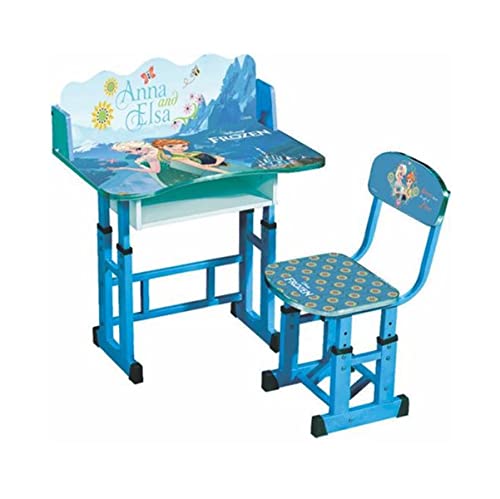 Ramson Adjustable Table & Chair Set with Frozen Graphic Print for Kids