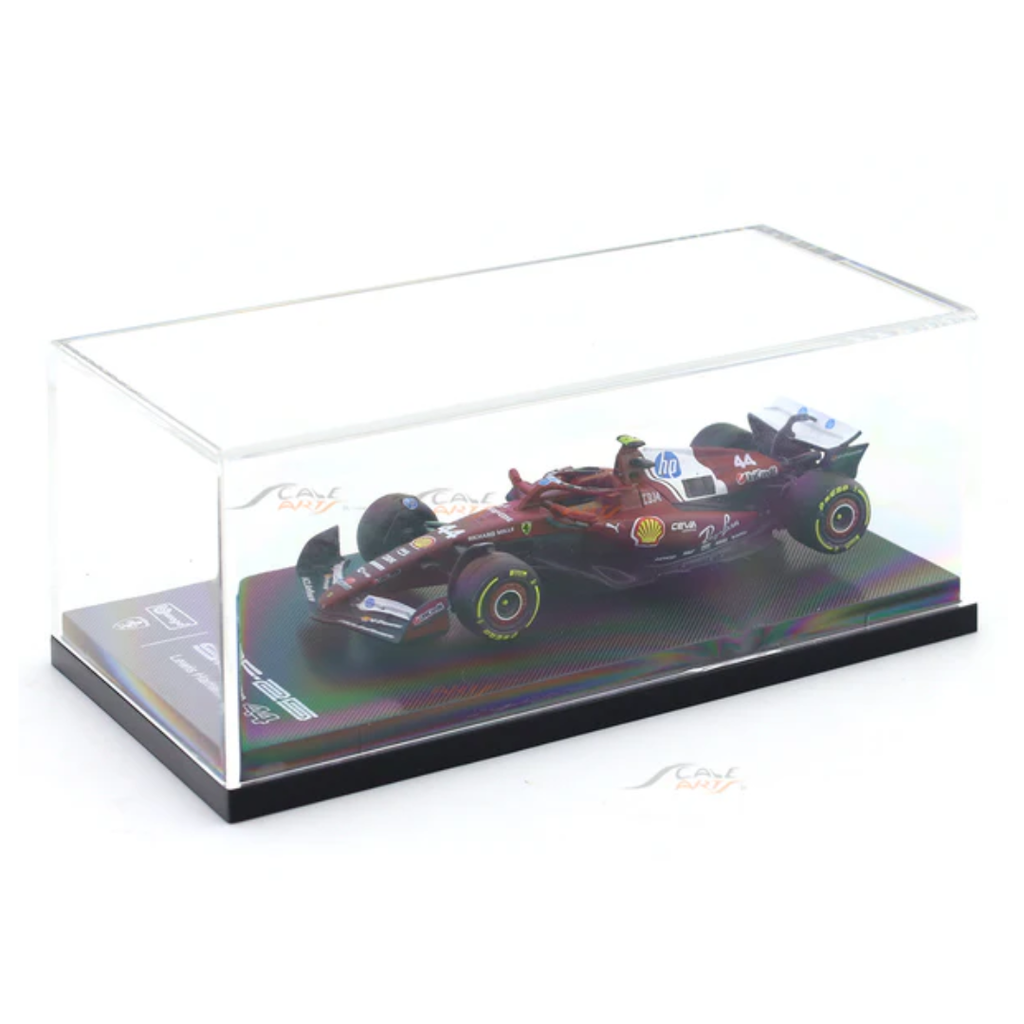 2025 Ferrari SF25 No 44 1:64 Bburago Licensed Diecast Formula 1 Scale Model Car Collectible