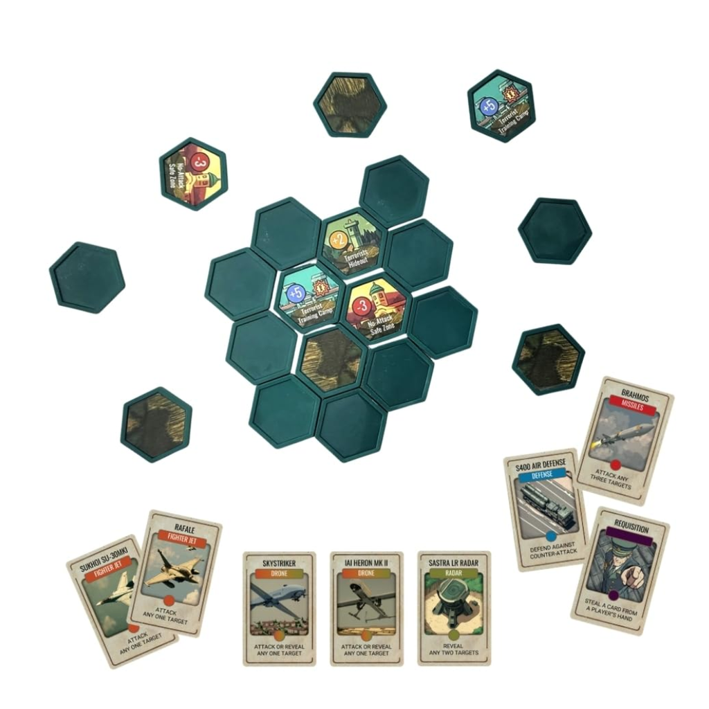 TOYKRAFTT Decimate – Operation Sindoor Strategy Board Game for Kids 10+ & Adults. Indian Army Themed Family Game with Comic Book