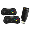 Sameo Micro Genius 2.0 8-Bit HDMI Gaming Console | 800 Built-in HD Games | Plug & Play TV Game Stick | 2 Wireless Controllers | HDMI Compatible | BIS Certified | 6 Months Warranty - Black Visit the Sameo Store