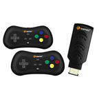 Sameo Micro Genius 2.0 8-Bit HDMI Gaming Console | 800 Built-in HD Games | Plug & Play TV Game Stick | 2 Wireless Controllers | HDMI Compatible | BIS Certified | 6 Months Warranty - Black Visit the Sameo Store