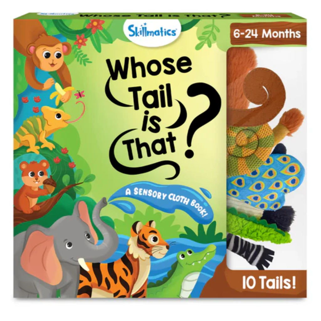 Whose Tail is That? Interactive Baby Book with Crinkle Pages (6–24 months)
