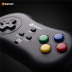 Sameo Micro Genius 2.0 8-Bit HDMI Gaming Console | 800 Built-in HD Games | Plug & Play TV Game Stick | 2 Wireless Controllers | HDMI Compatible | BIS Certified | 6 Months Warranty - Black Visit the Sameo Store