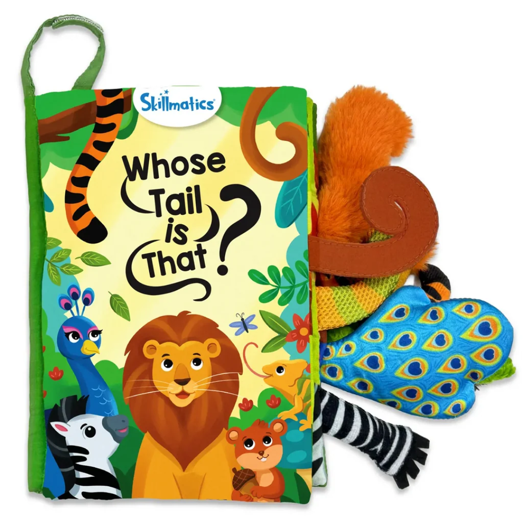 Whose Tail is That? Interactive Baby Book with Crinkle Pages (6–24 months)