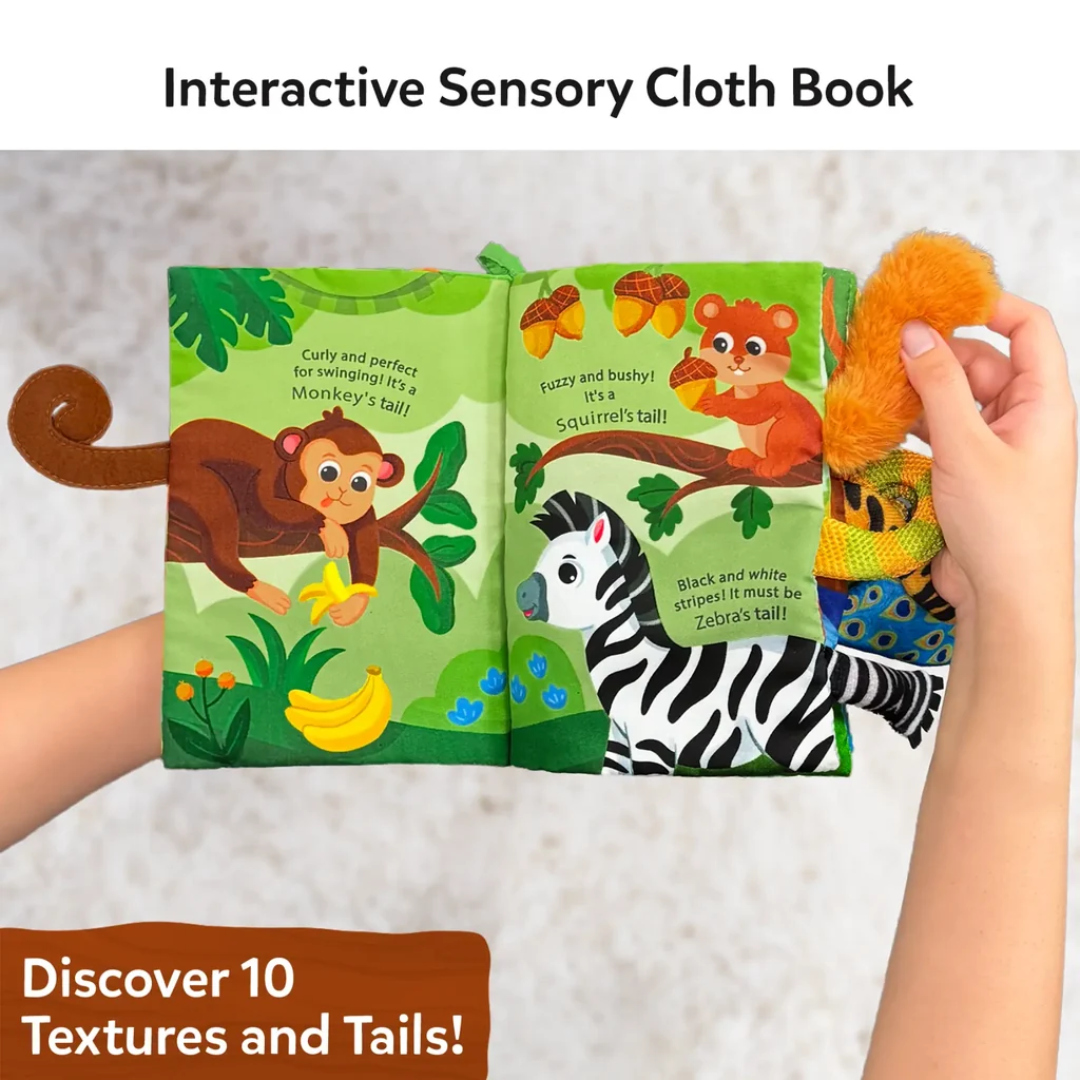Whose Tail is That? Interactive Baby Book with Crinkle Pages (6–24 months)
