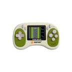 Sameo Super Genius Handheld Gaming Console | 500+ Built-in Classic Retro 8-Bit Games | 2.4" LCD Color Display | 600mAh Rechargeable Battery | Portable Gaming Device for Kids & Adults - Matcha Cream