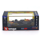 2025 RedBull RB21 No 1 1:64 Bburago Licensed Diecast Formula 1 Scale Model Car Collectible