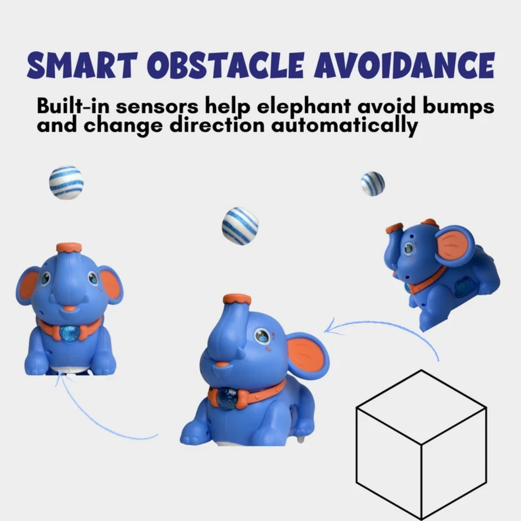 Balancing Elephant - Interactive Musical Toy, Ages 1+ Years