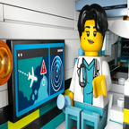 Lego 60465 City Emergency Air Ambulance Airplane (403 Pieces)