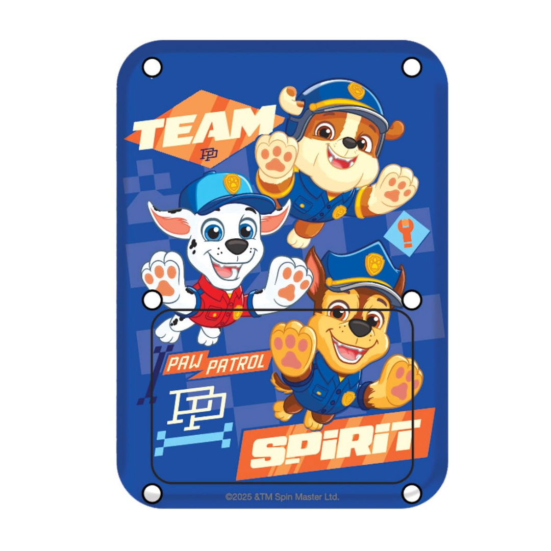Sameo SG3000 Paw Patrol Edition Handheld Video Game Console, Retro Mini Game with 500 Classic Retro Game TV Compatible for Kids, Rechargeable - Chase Blue