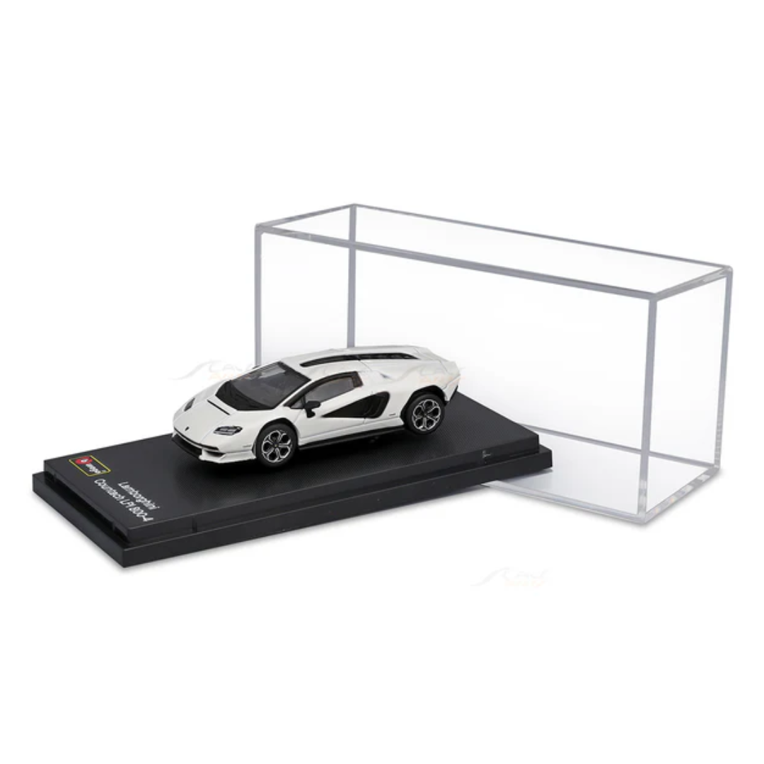 Lamborghini Countach LPI 800-4 white 1:64 Bburago Licensed Diecast Scale Model Car Collectible