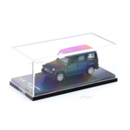 Mercedes-Benz G Class Matte Black 1:64 Bburago Licensed Diecast Scale Model Car Collectible