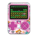 Sameo SG3000 Paw Patrol Edition Handheld Video Game Console, Retro Mini Game with 500 Classic Retro Game TV Compatible for Kids, Rechargeable - Skye Pink