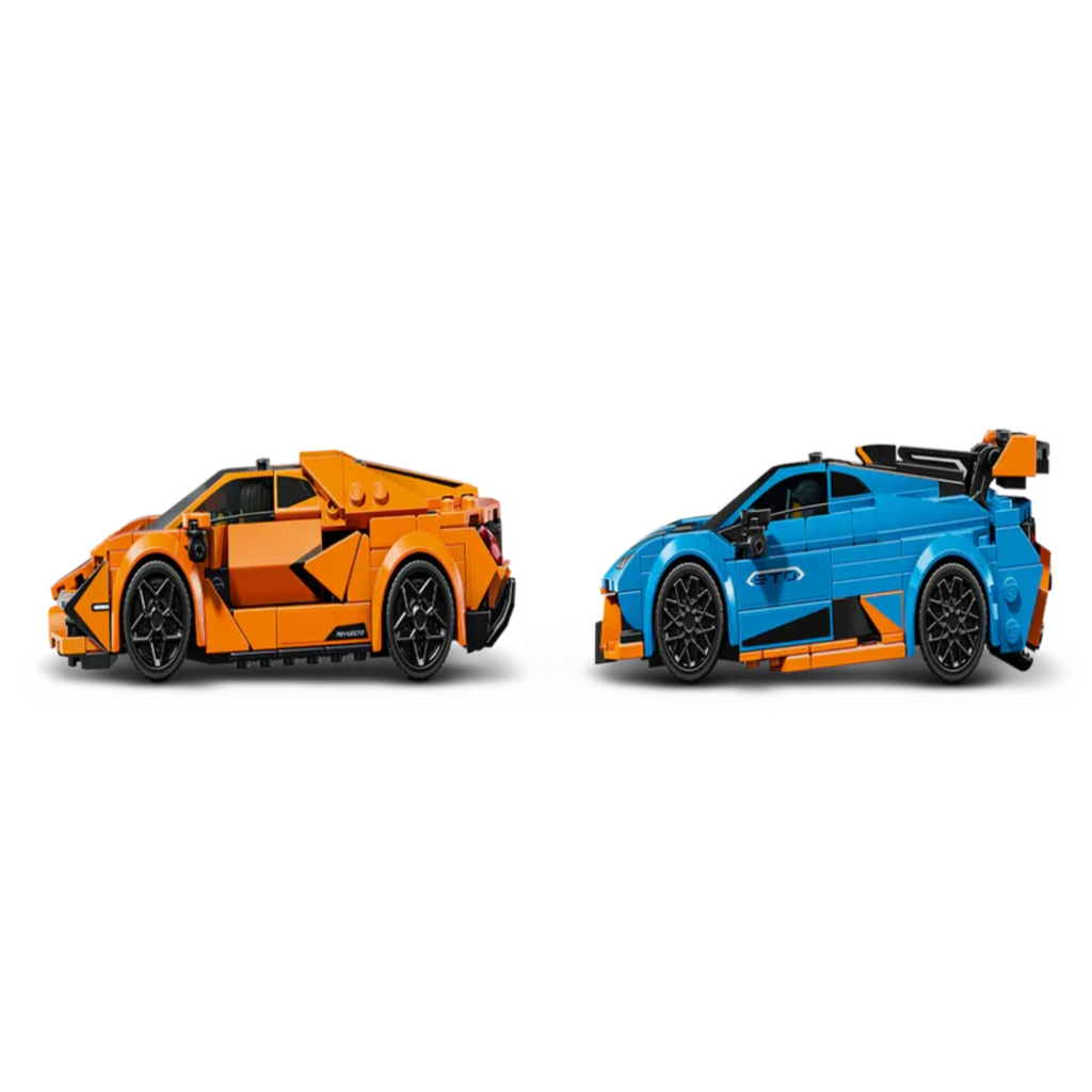 Lego 77238 Speed Champions Lamborghini Revuelto & Huracán STO (607 Pieces)