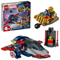 Lego 76319 Super Heroes Marvel Captain America vs. Thanos (107 Pieces)