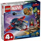 Lego 76319 Super Heroes Marvel Captain America vs. Thanos (107 Pieces)