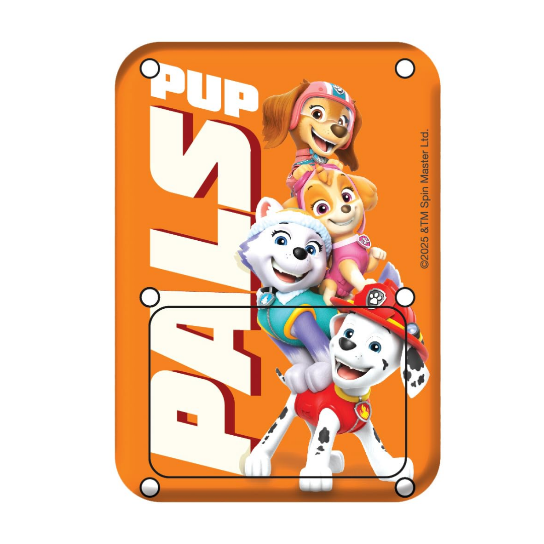 Sameo SG3000 Paw Patrol Edition Handheld Video Game Console, Retro Mini Game with 500 Classic Retro Game TV Compatible for Kids, Rechargeable - Zuma Orange