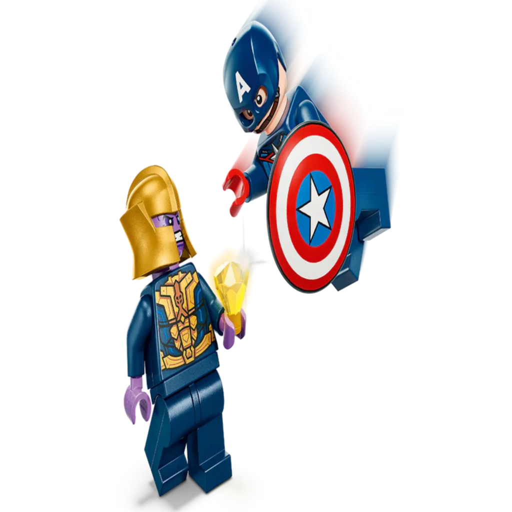 Lego 76319 Super Heroes Marvel Captain America vs. Thanos (107 Pieces)