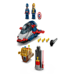 Lego 76319 Super Heroes Marvel Captain America vs. Thanos (107 Pieces)