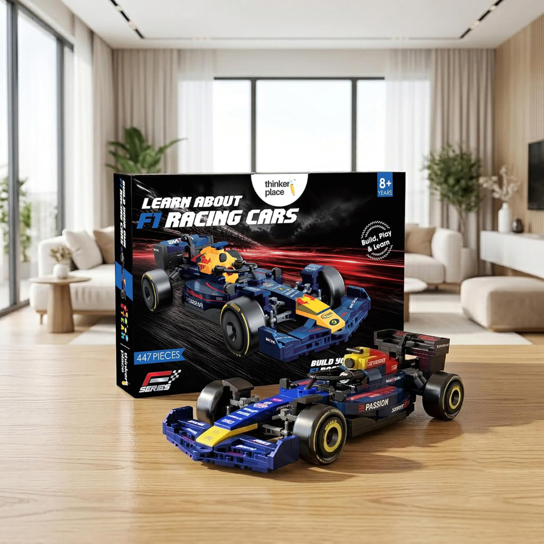 Gallop F1 Race Car Building Block Toy Set for 7+ (447 Pcs) Racing Car Construction Toy for Kids Age 7+ | STEM Learning Toy | Creative DIY Model Kit for Gifting Boys & Girls