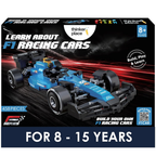 Hurricane F1 Race Car Building Block Toy Set for 7+ (458 Pcs) Racing Car Construction Toy for Kids Age 7+ | STEM Learning Toy | Creative DIY Model Kit for Gifting Boys & Girls
