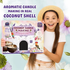 KREEDA Candle Making Kit for Kids & Adults Sea Shell Candle Making