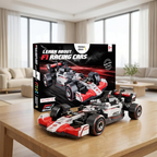 Meteor F1 Race Car Building Block Toy Set for 7+ (462 Pcs) Racing Car Construction Toy for Kids Age 7+ | STEM Learning Toy | Creative DIY Model Kit for Gifting Boys & Girls