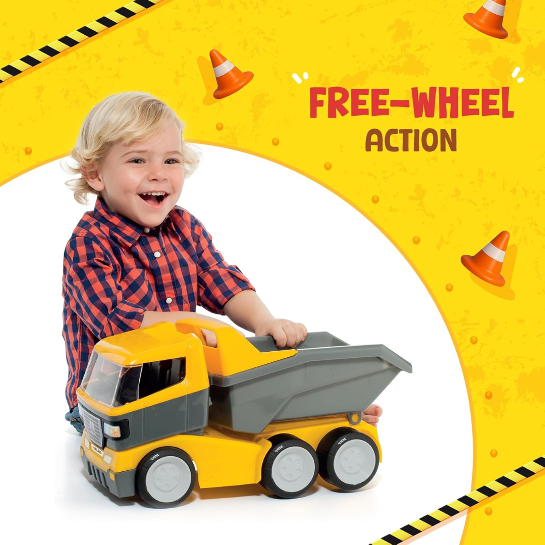Funskool MOLTO Dumper Truck, Toy Truck, Nesting & Stackable Toy for Kids, Encourages Learning & Development, Fun Activity for Babies, Gift Set for...