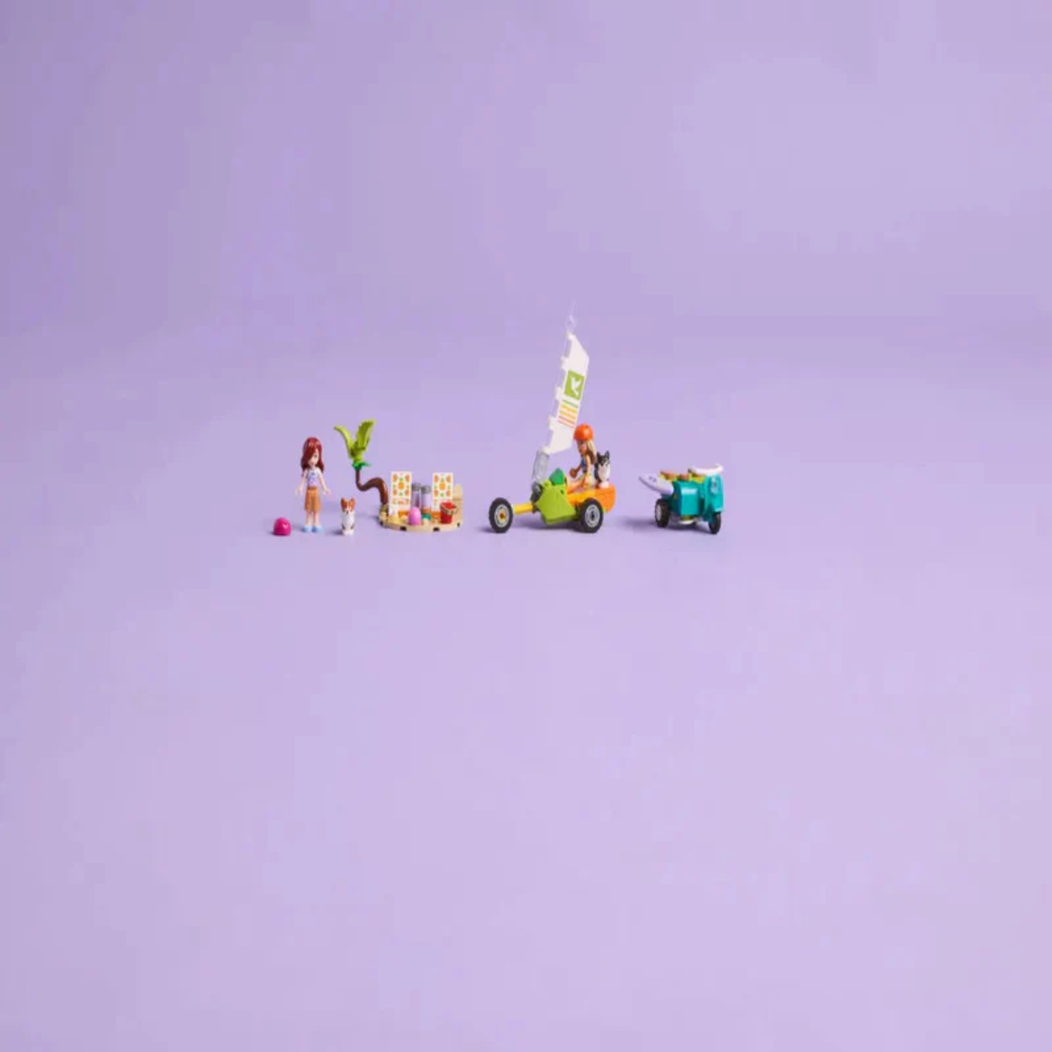 Lego 42641 Friends Surfing Dogs And Scooter Adventure (113 Pieces)