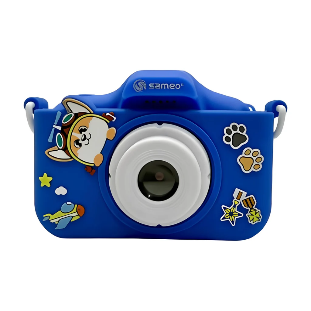 Sameo 48MP Kids Digital Camera with Video Recorder|2-Inch Screen & 8GB SD Card|Birthday Gift for Boys & Girls Ages 5-10|Mini Camera for Fun Photo & Video|Best Toy Camera for Kids- Chase  Blue